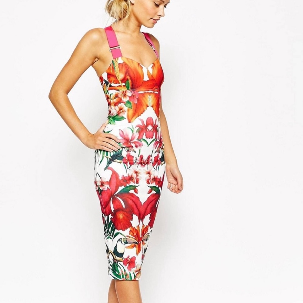 TED BAKER gorgeous & sexy dress 👗🌼🌸🌺🌹